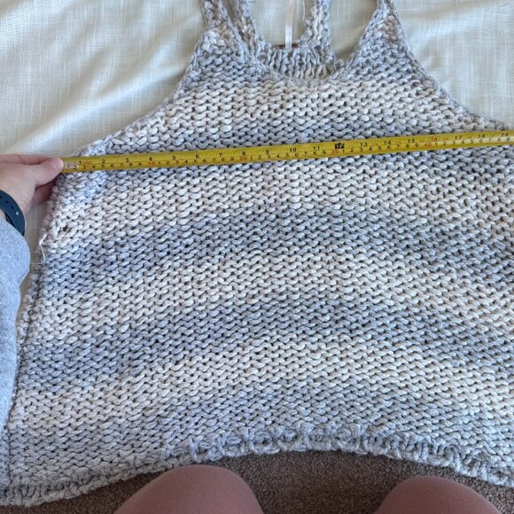 Free People Stars that Shine Chunky Knot Sheer Large Hole‎ Crochet Distress M - Picture 6 of 7